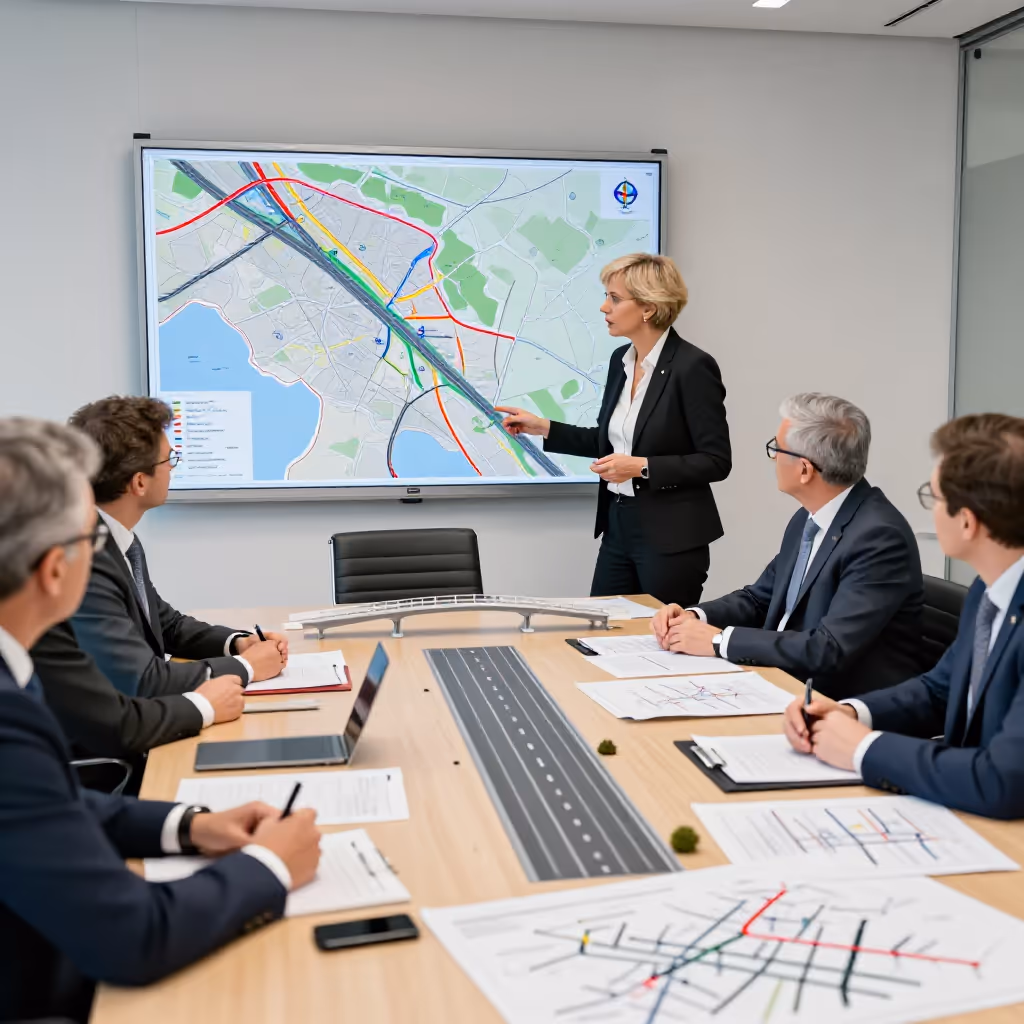 Visual example for Verkehrsministerium: das Verkehrsministerium
