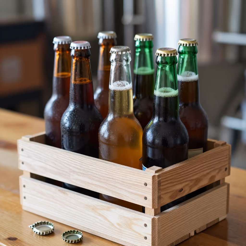 Visual example for Bierflasche: die Bierflasche