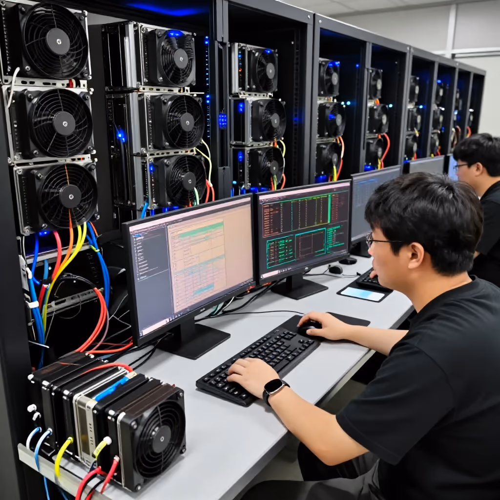 Visual example for Miner: der Miner