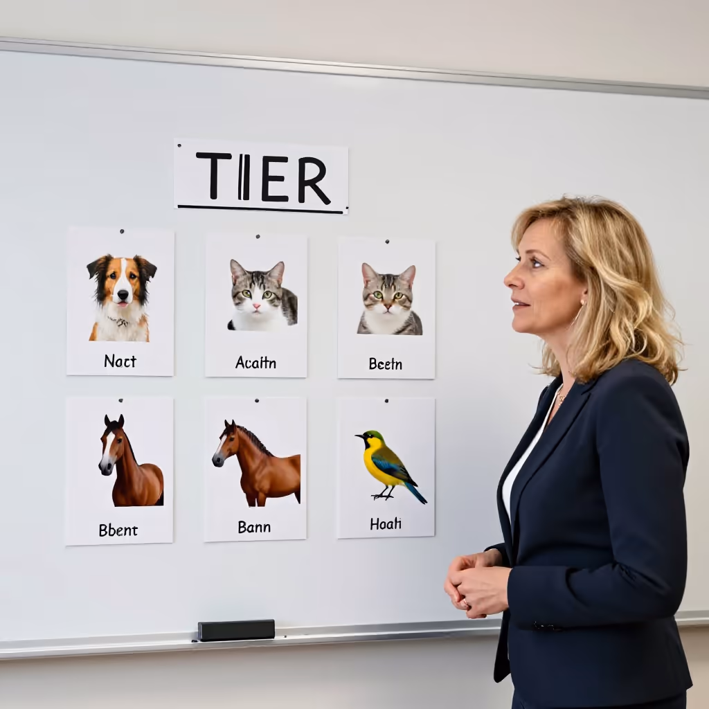 Visual example for Oberbegriff: der Oberbegriff