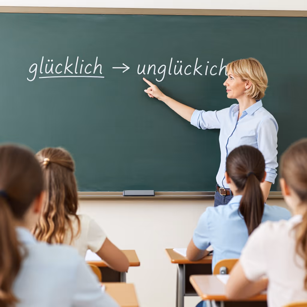 Visual example for Präfix: das Präfix