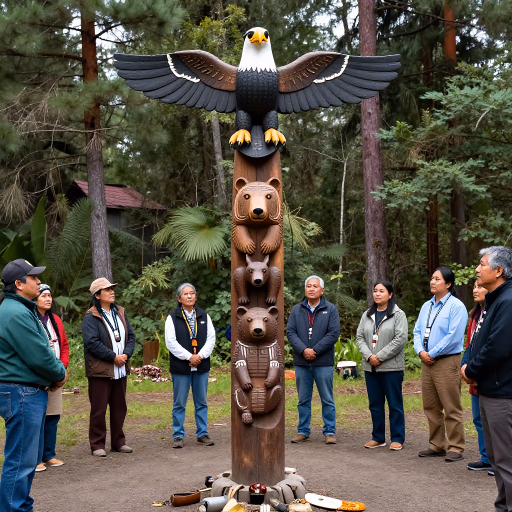 Visual example for Totem: das Totem