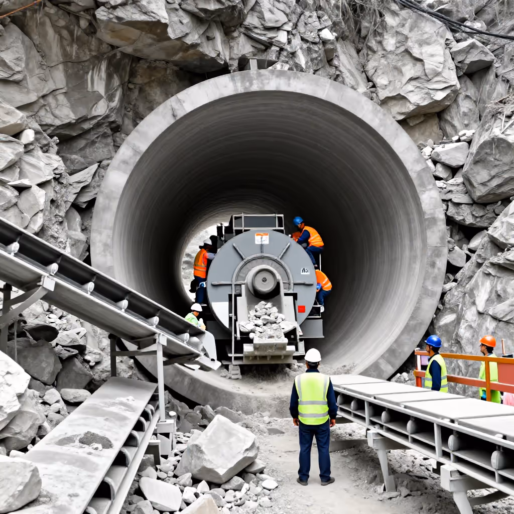 Visual example for tunneln: tunneln