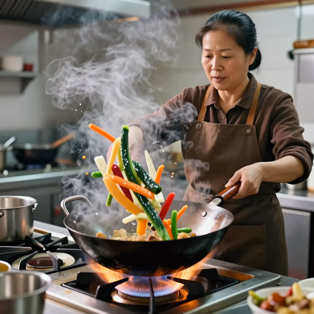 Visual example for Wok: der Wok