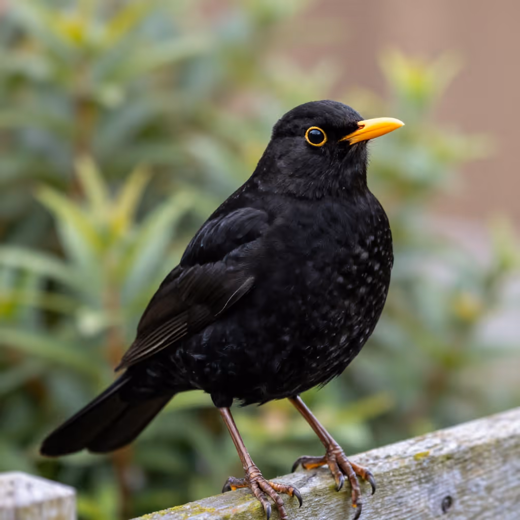 Visual example for Amsel: die Amsel