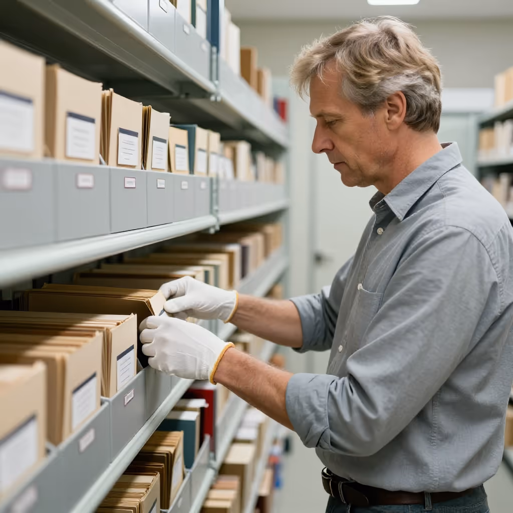Visual example for Archivar: der Archivar