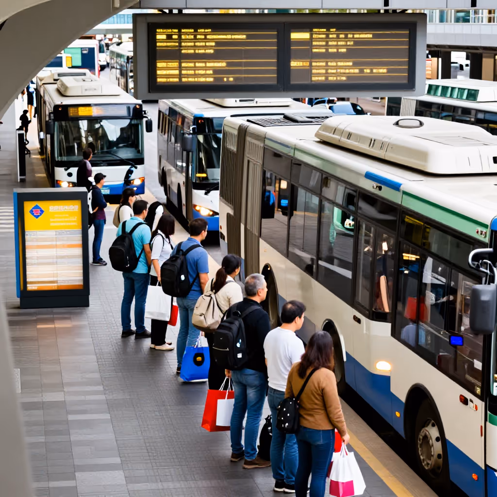 Visual example for Busverkehr: der Busverkehr