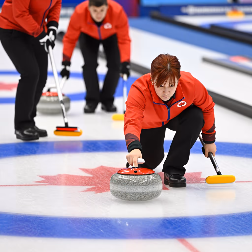 Visual example for Curling: das Curling
