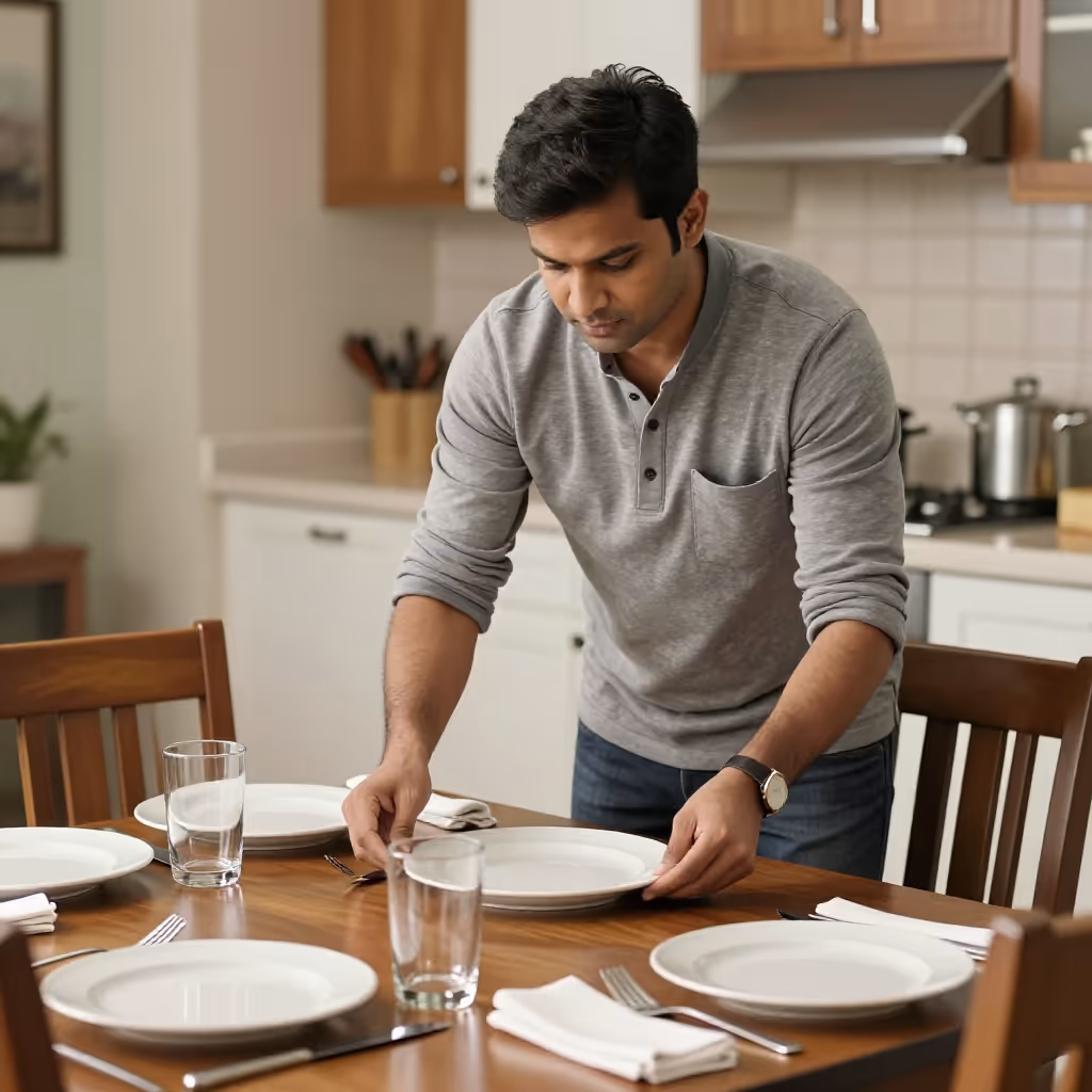 Visual example for eindecken: eindecken