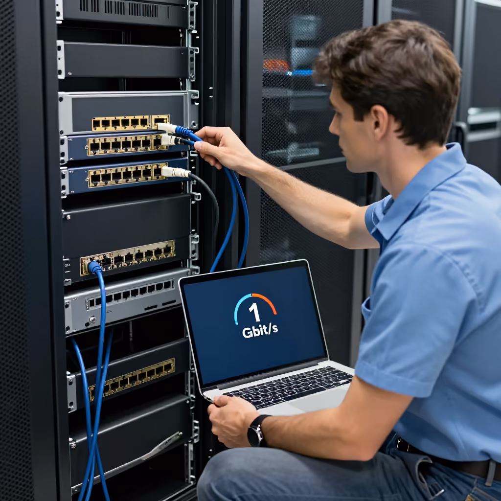 Visual example for Gigabit: das Gigabit