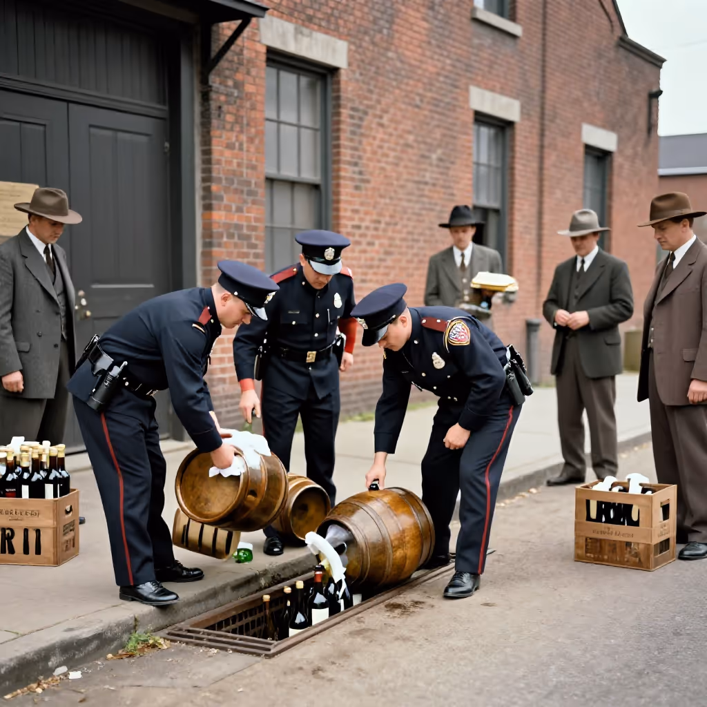 Visual example for Prohibition: die Prohibition