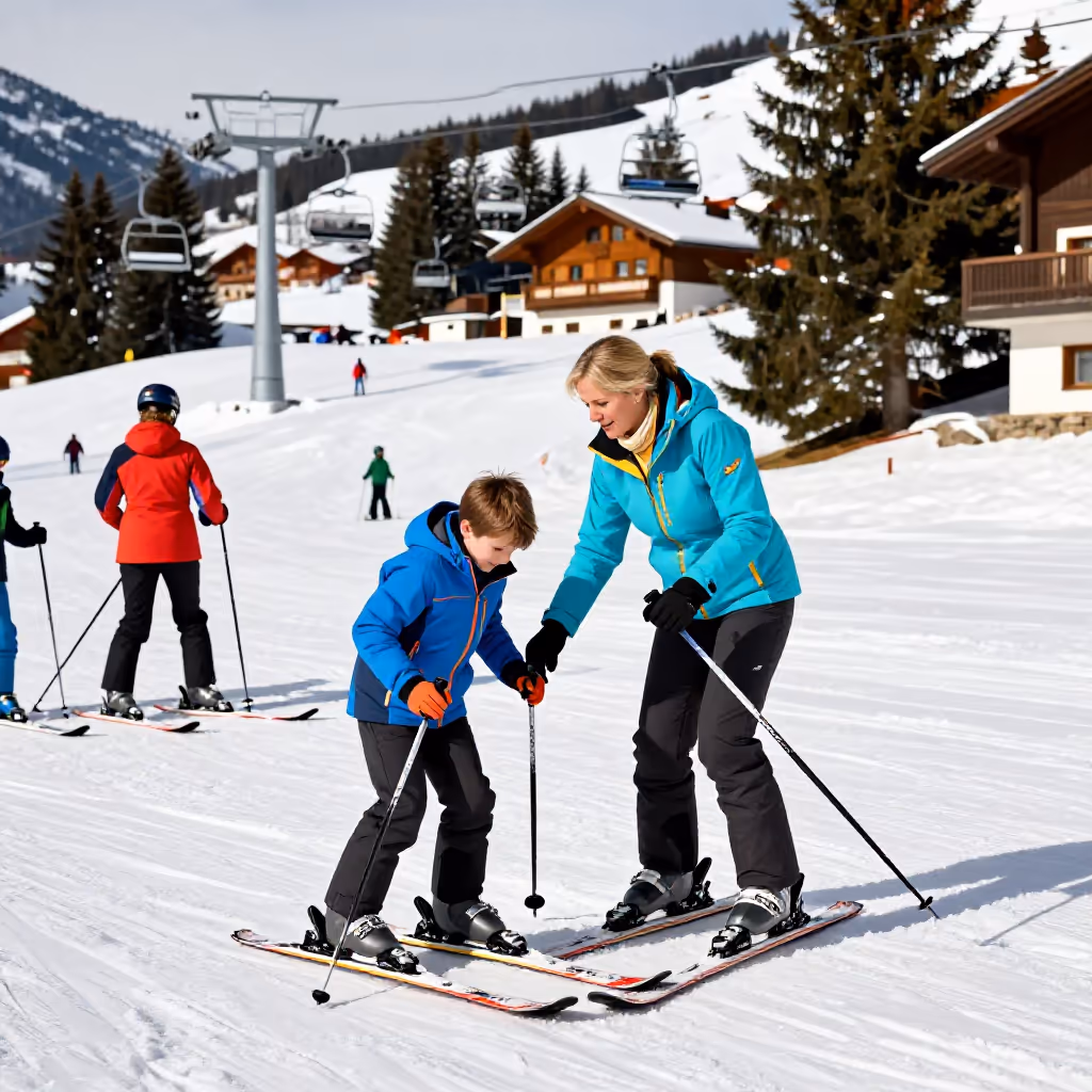Visual example for Skiurlaub: der Skiurlaub