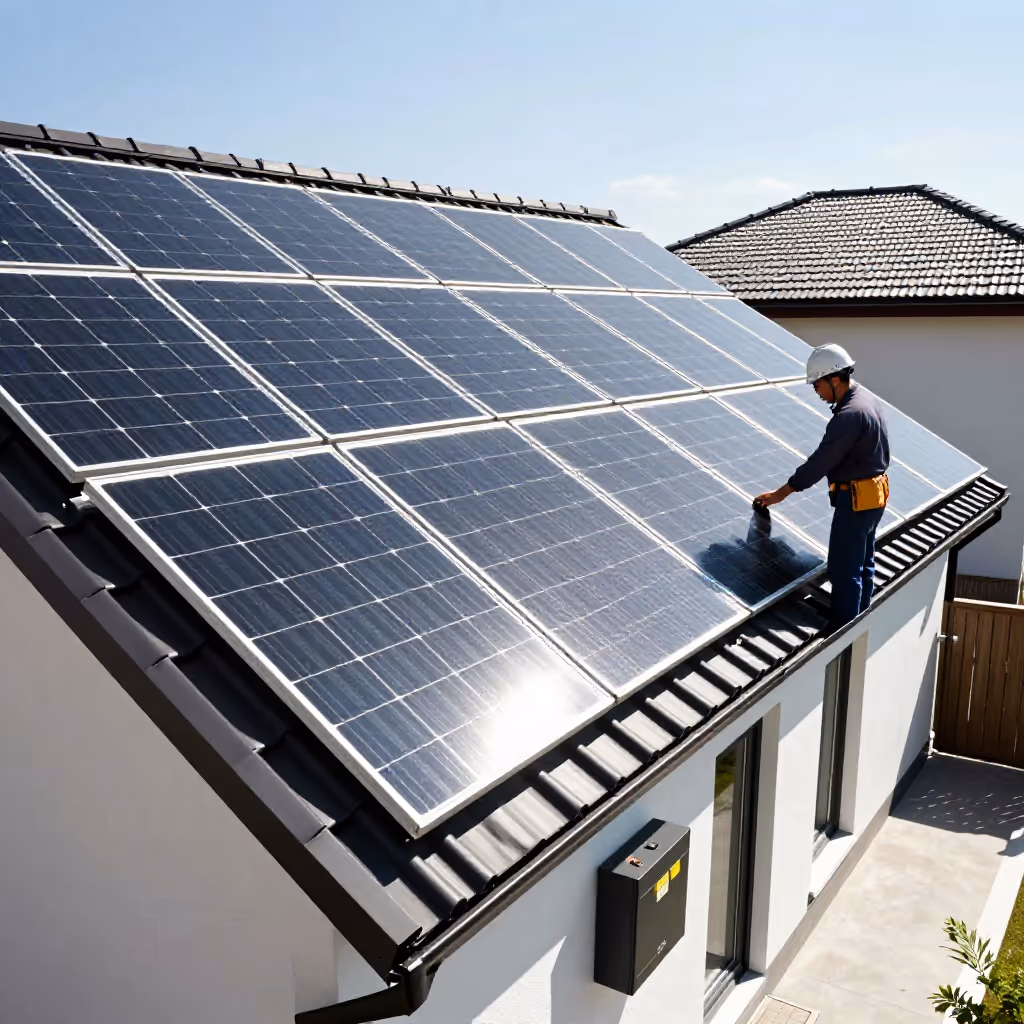 Visual example for Sonnenenergie: die Sonnenenergie