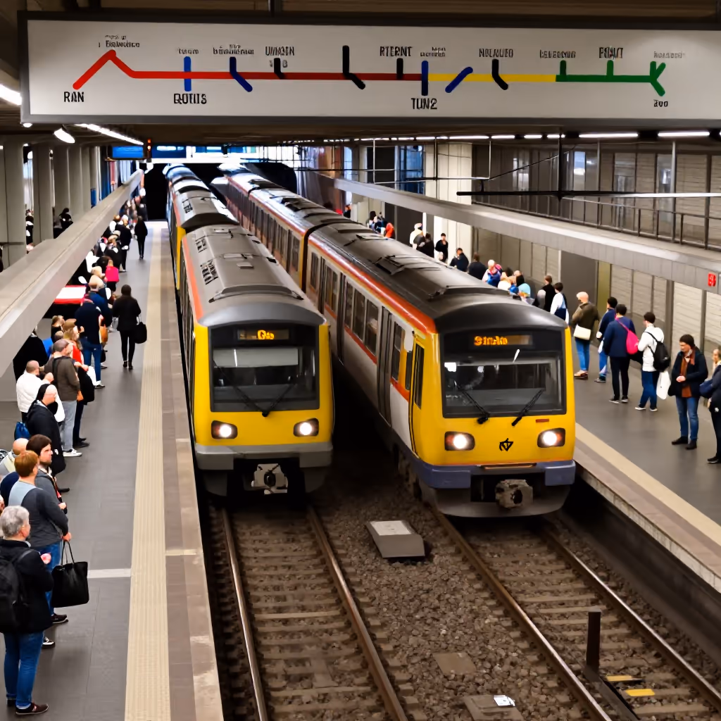Visual example for Stammstrecke: die Stammstrecke