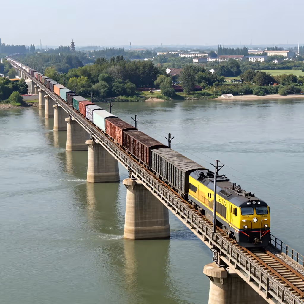 Visual example for Eisenbahnbrücke: die Eisenbahnbrücke