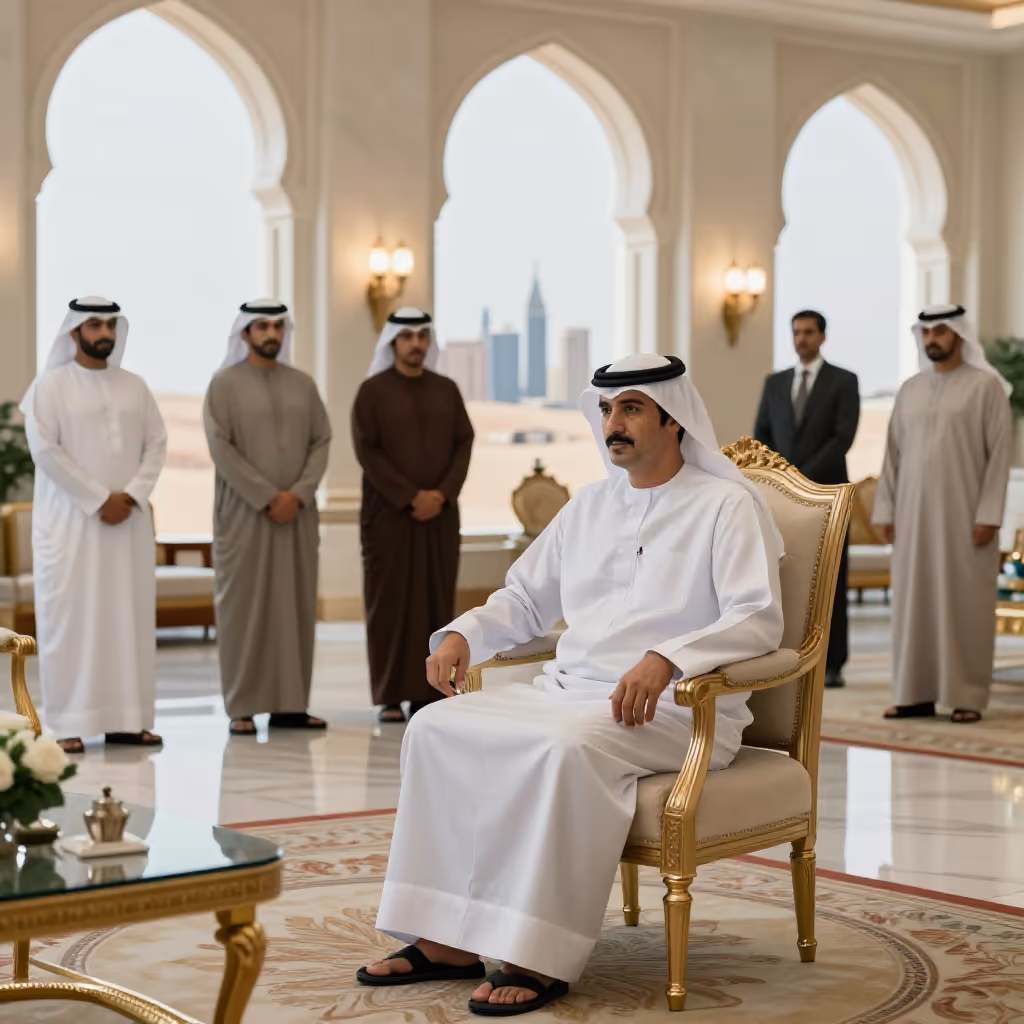 Visual example for Emirate: das Emirat