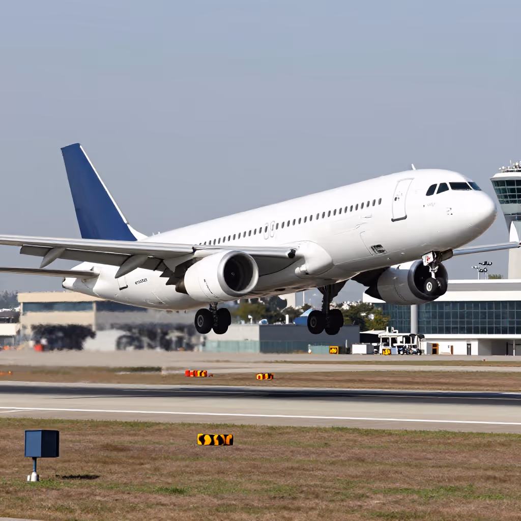 Visual example for Landeanflug: der Landeanflug