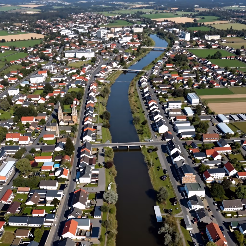 Visual example for Nachbargemeinde: die Nachbargemeinde