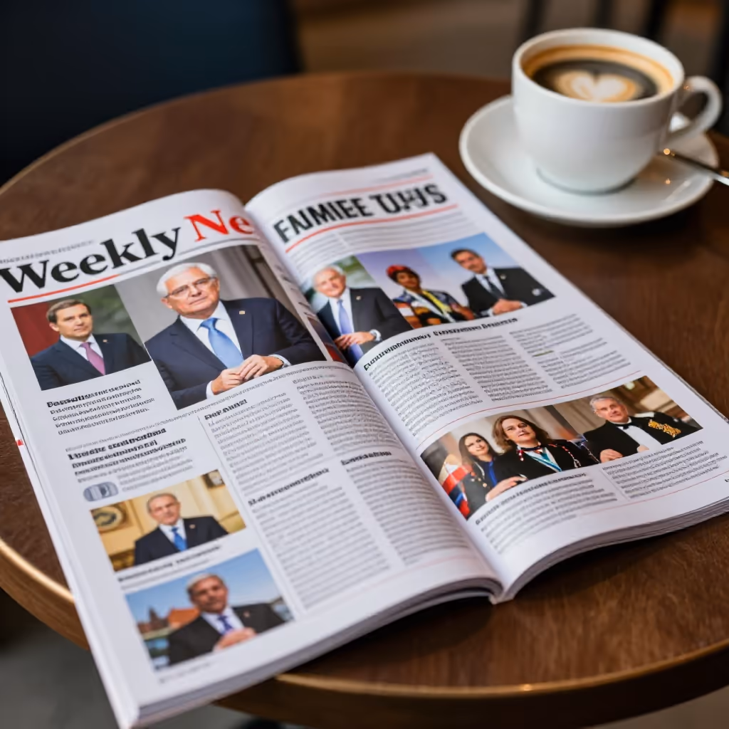 Visual example for Nachrichtenmagazin: das Nachrichtenmagazin
