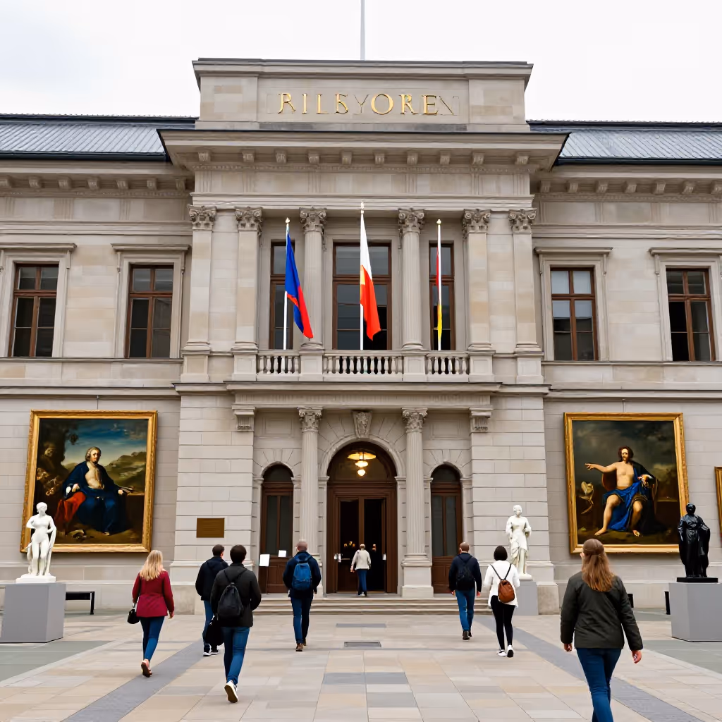 Visual example for Nationalgalerie: die Nationalgalerie