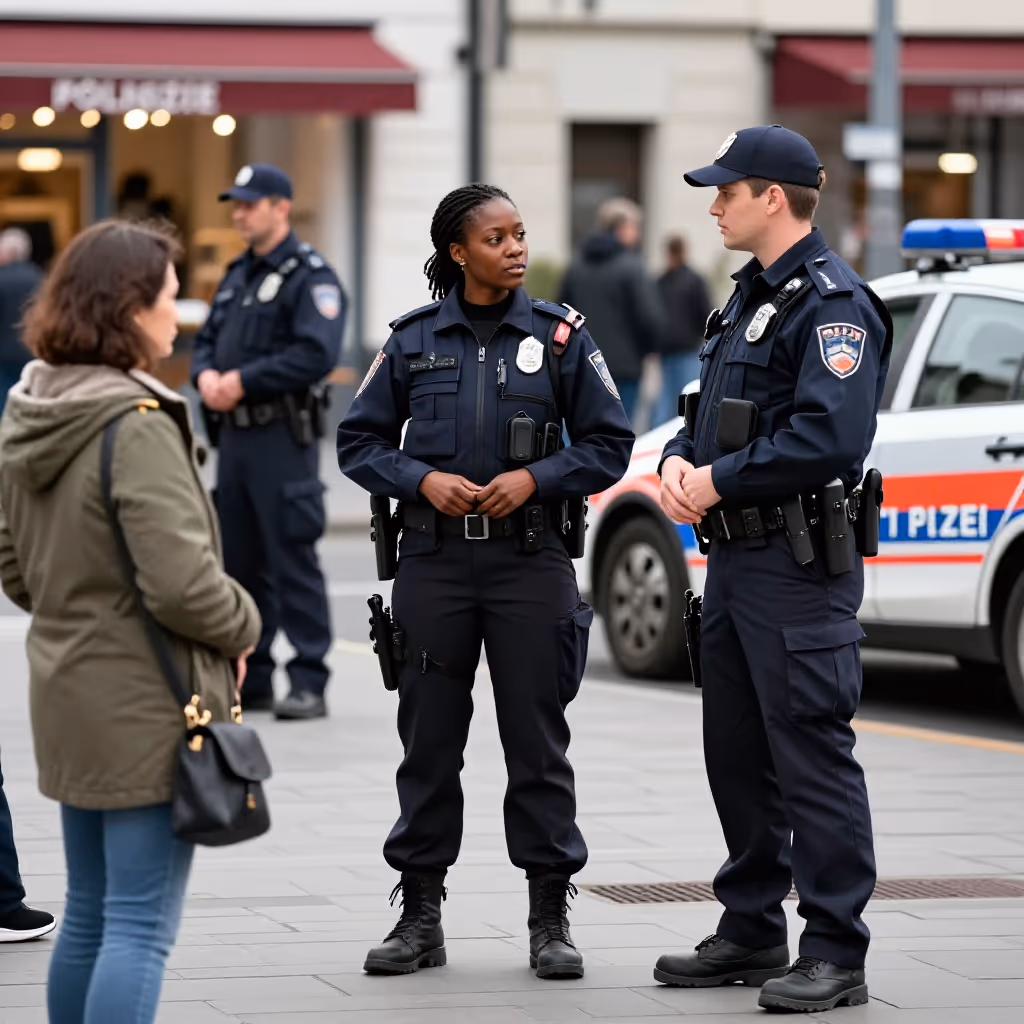 Visual example for Polizeidienst: der Polizeidienst