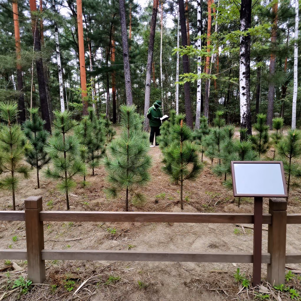 Visual example for Schonung: die Schonung