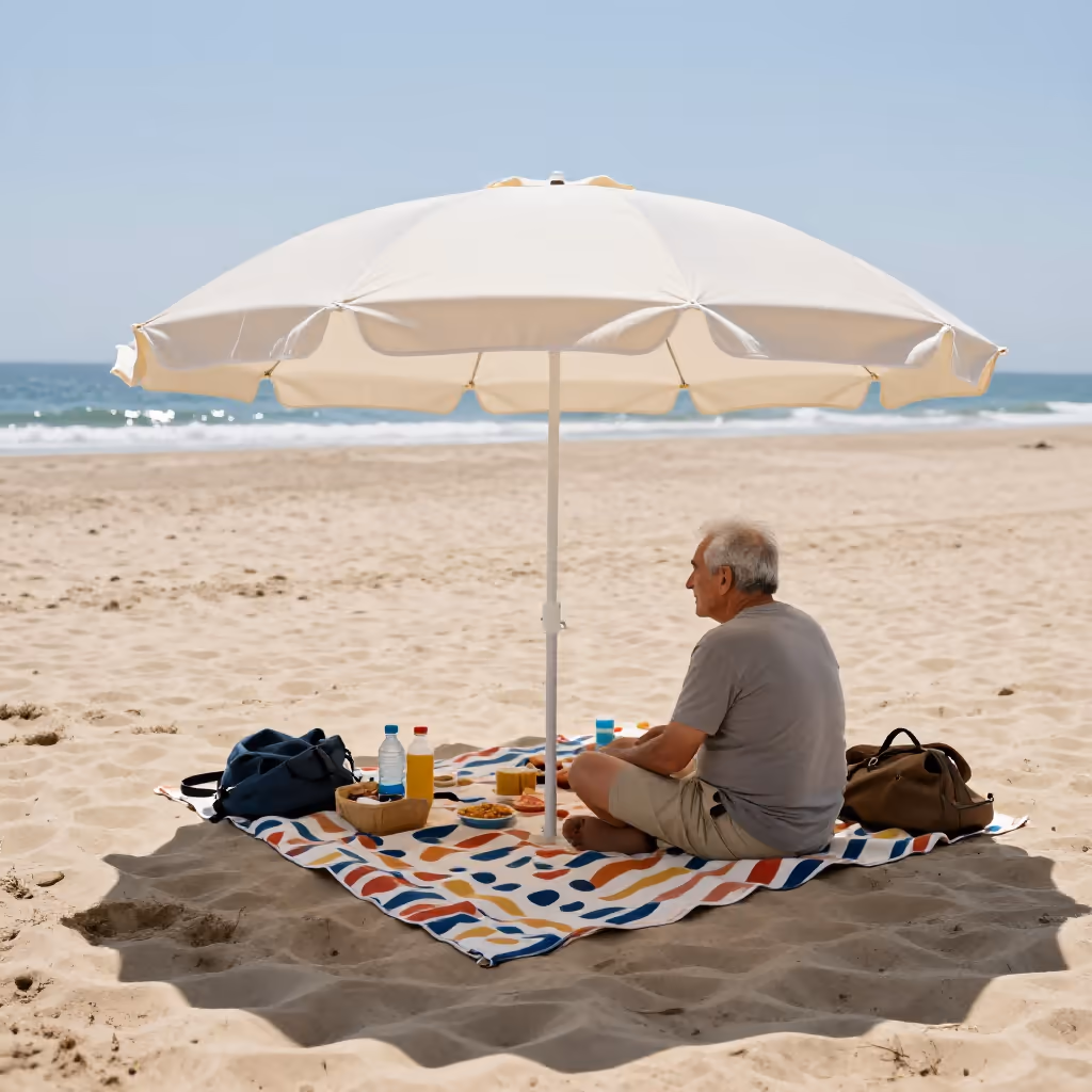 Visual example for Sonnenschirm: der Sonnenschirm