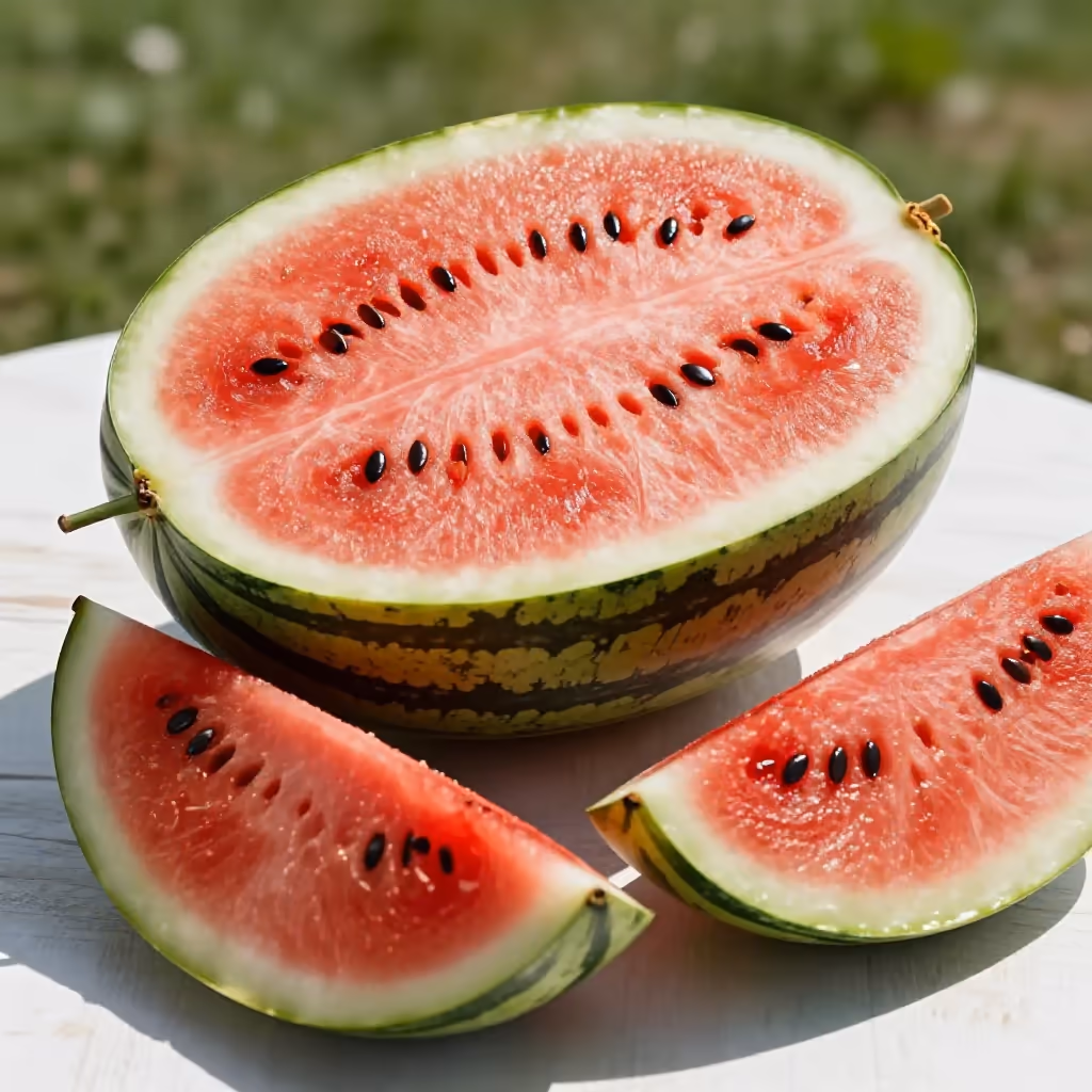 Visual example for Wassermelone: die Wassermelone