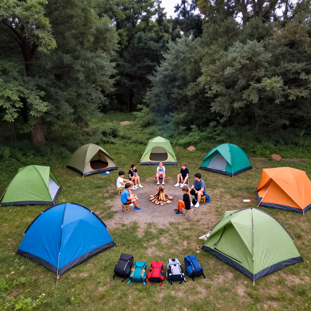 Visual example for Zeltlager: das Zeltlager