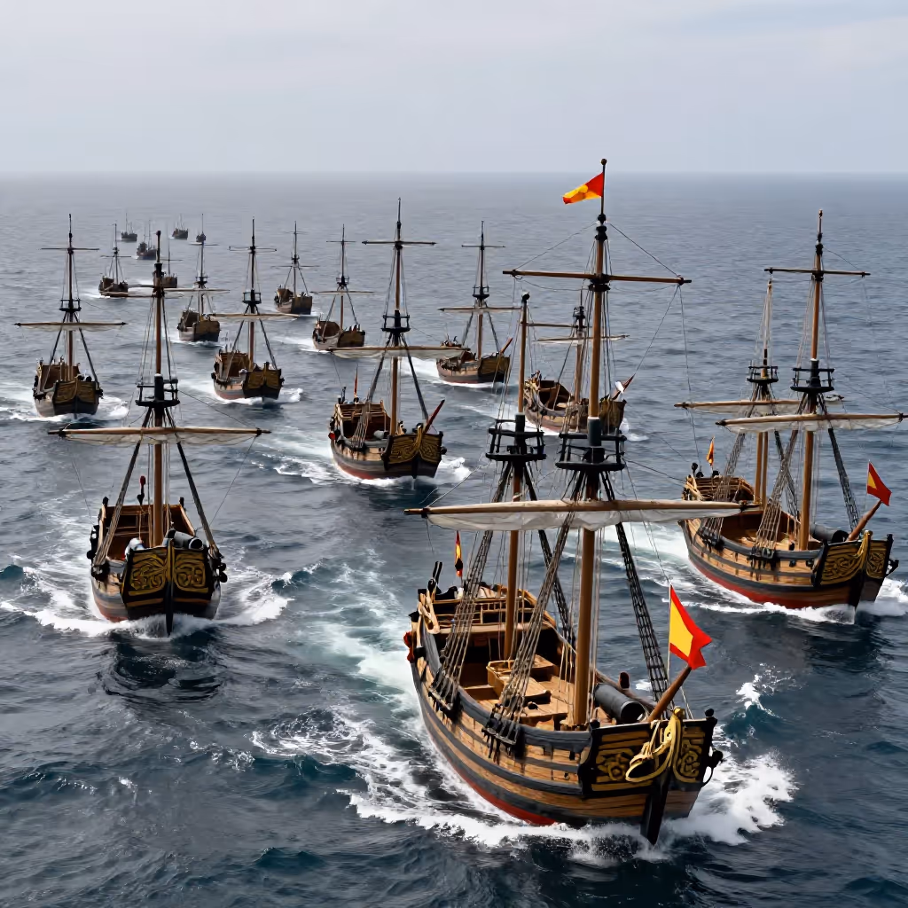 Visual example for Armada: die Armada