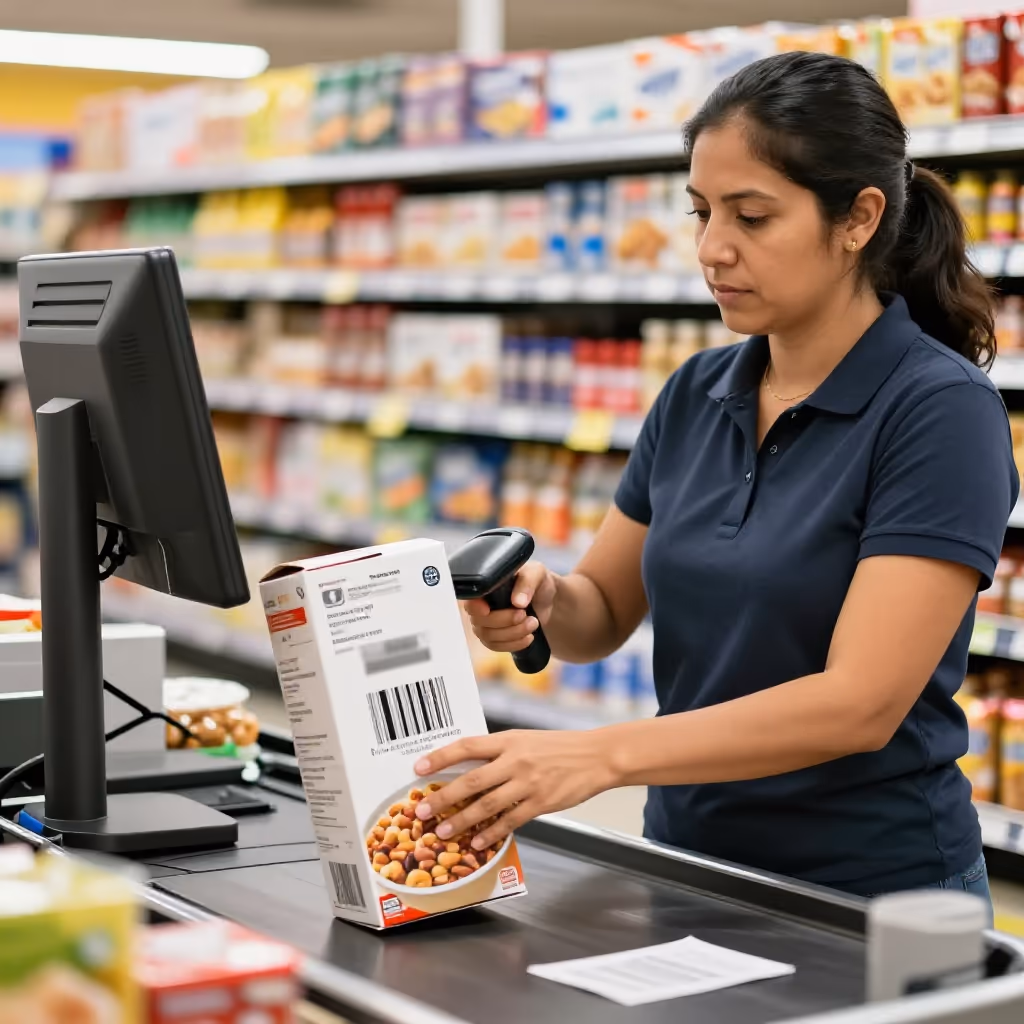 Visual example for Barcode: der Barcode