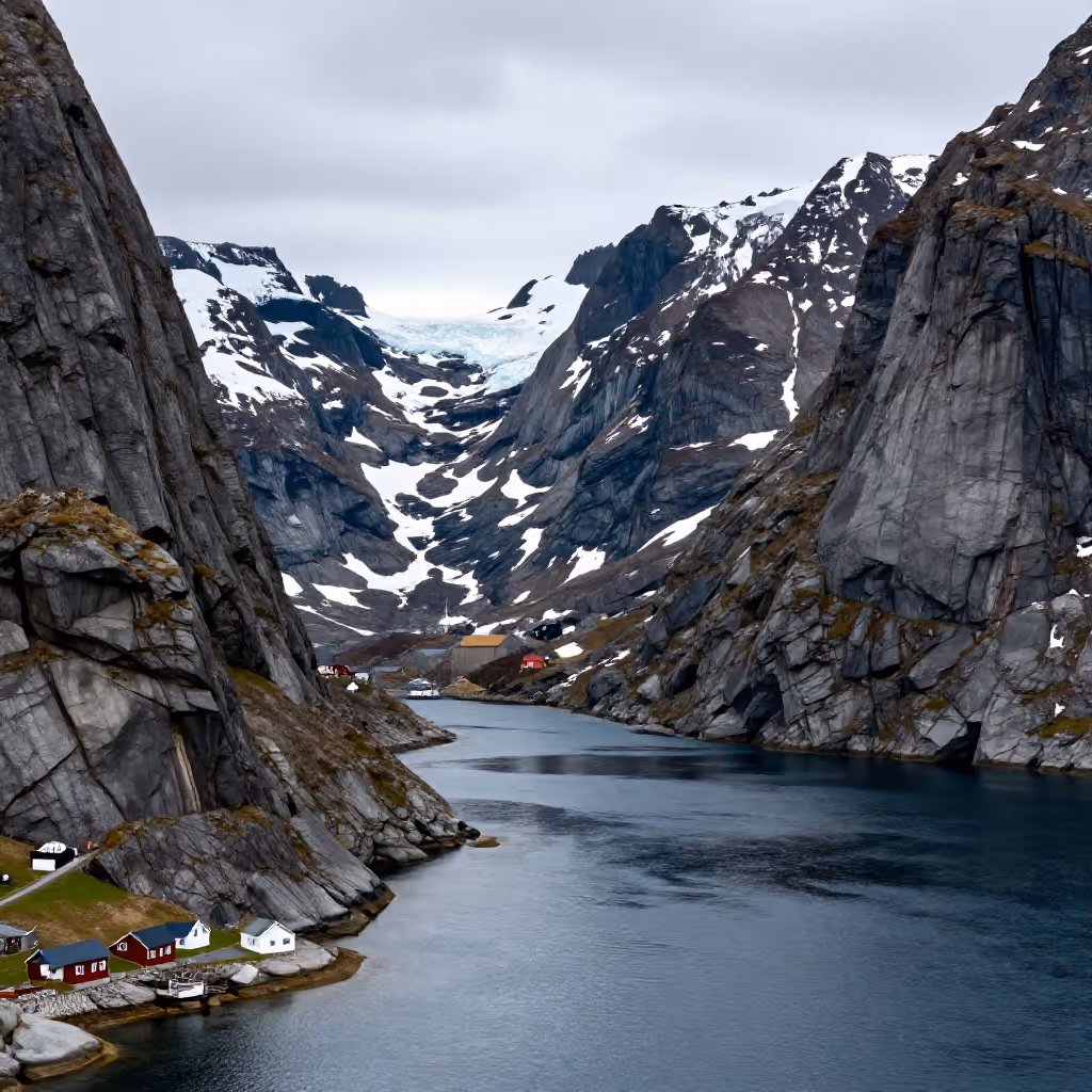 Visual example for Fjord: der Fjord