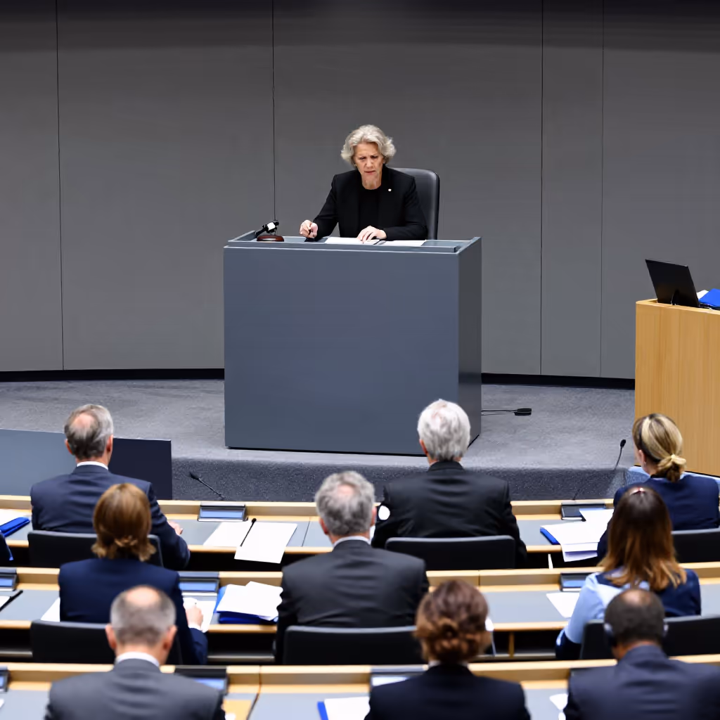 Visual example for Landtagspräsident: der Landtagspräsident