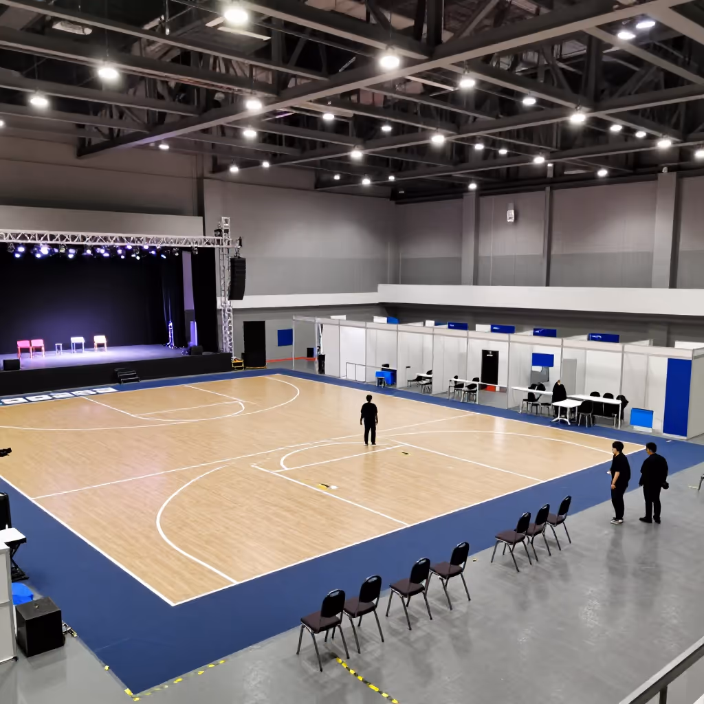 Visual example for Mehrzweckhalle: die Mehrzweckhalle