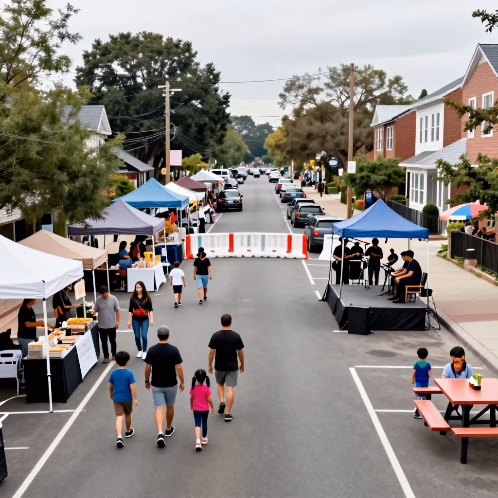 Visual example for Strassenfest: das Strassenfest