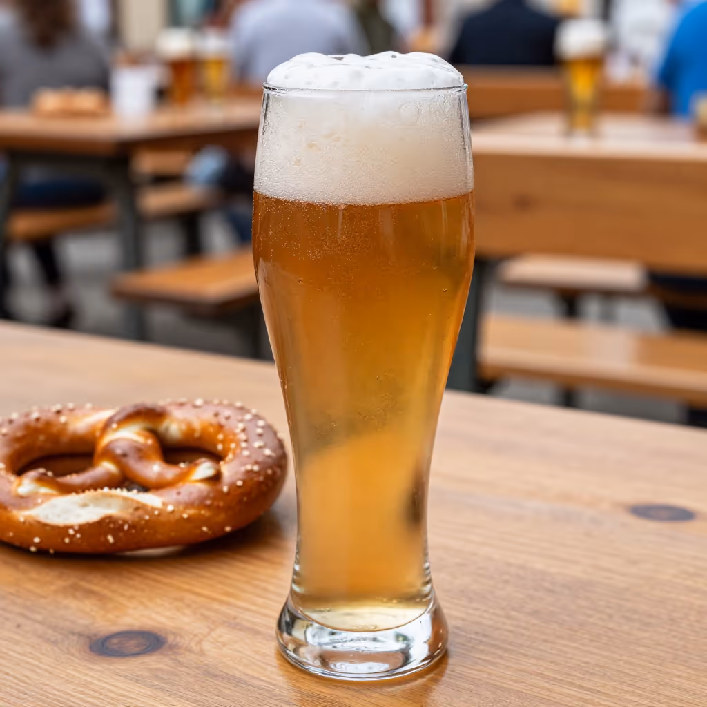 Visual example for Weißbier: das Weißbier