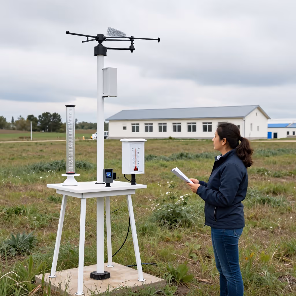 Visual example for Wetterstation: die Wetterstation