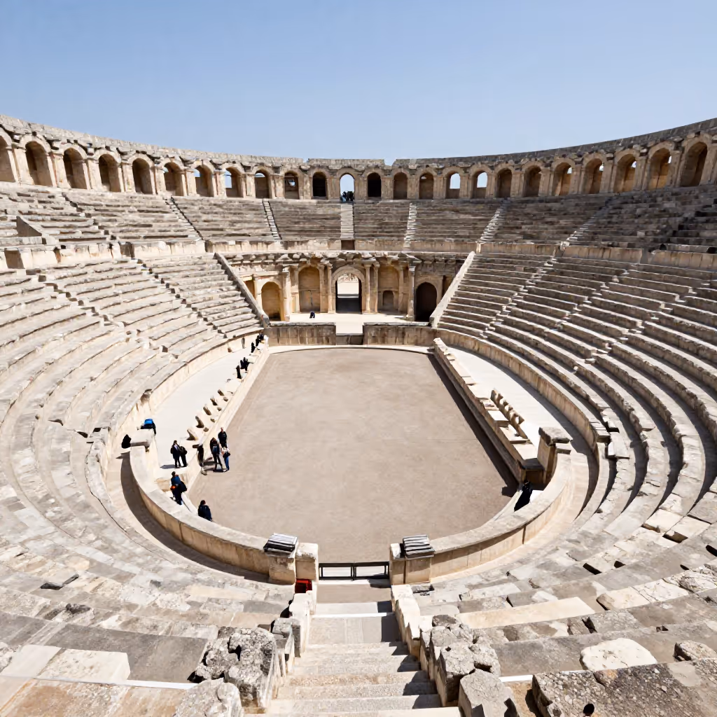 Visual example for Amphitheater: das Amphitheater
