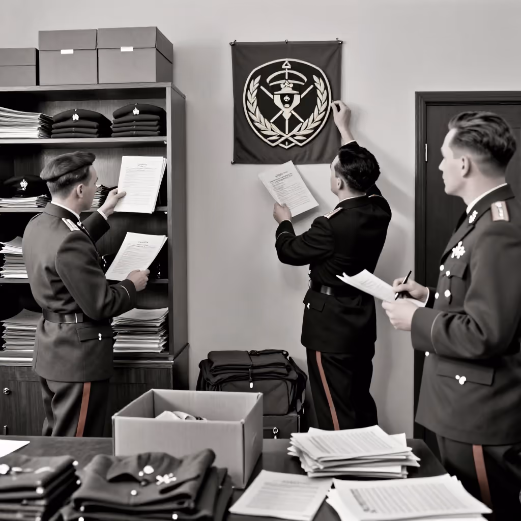 Visual example for Entnazifizierung: die Entnazifizierung
