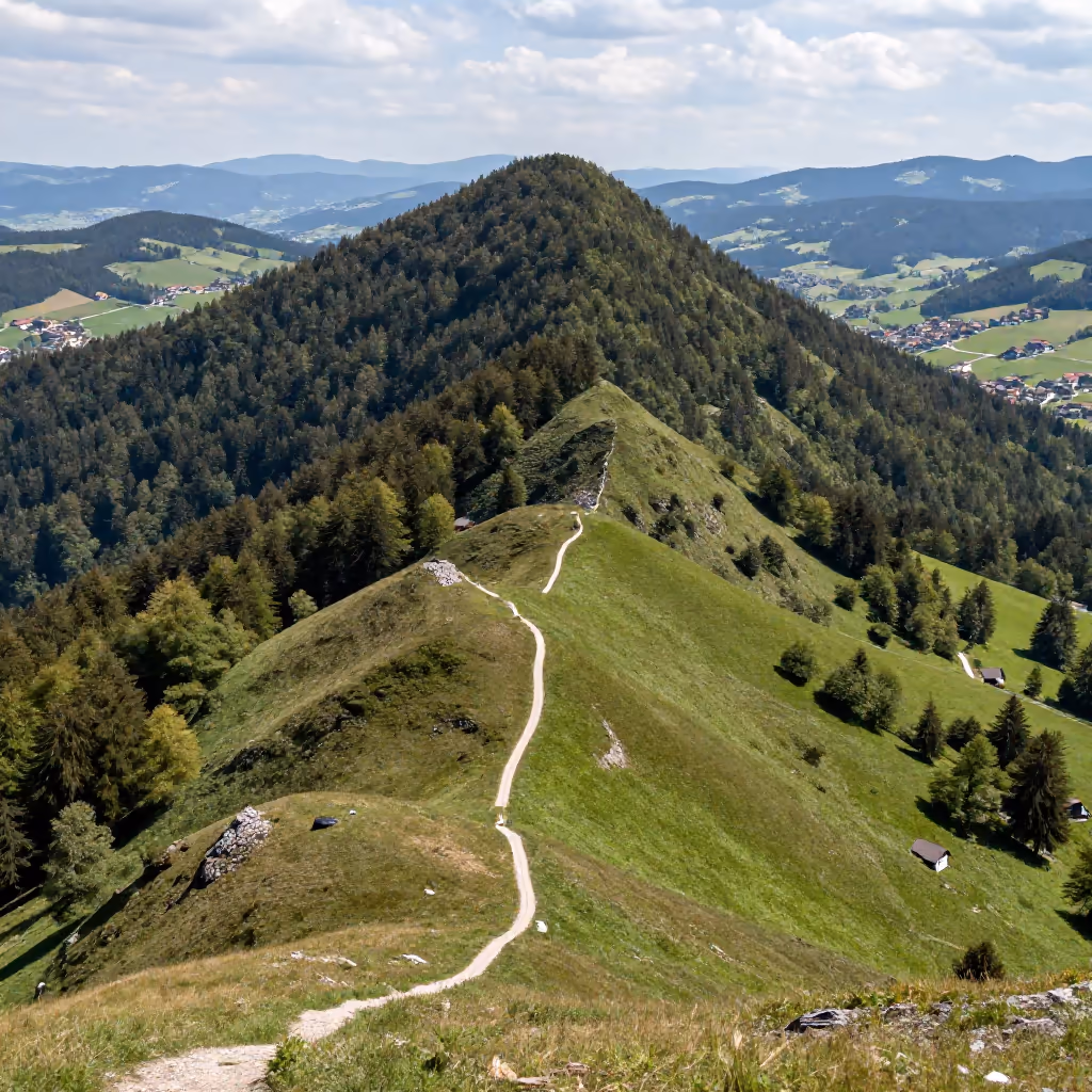 Visual example for Mittelgebirge: das Mittelgebirge