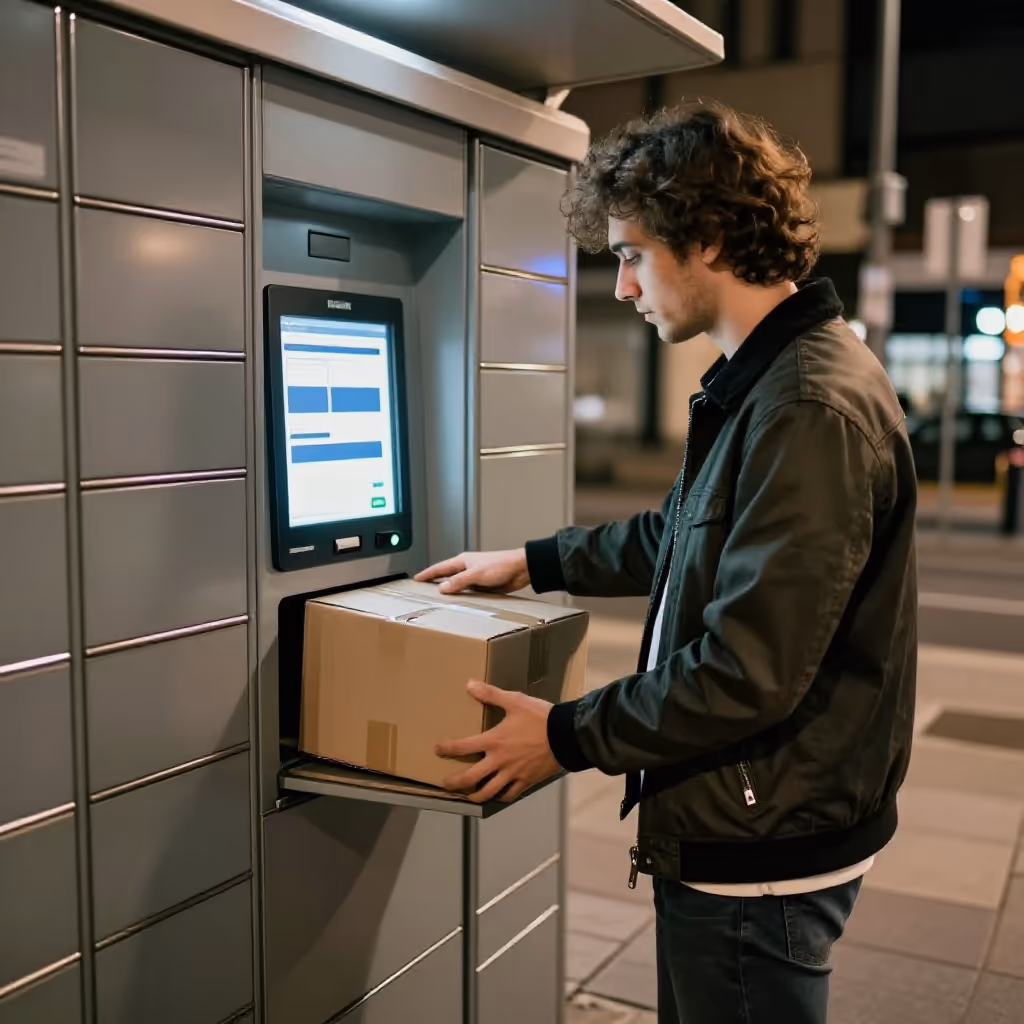 Visual example for Packstation: die Packstation
