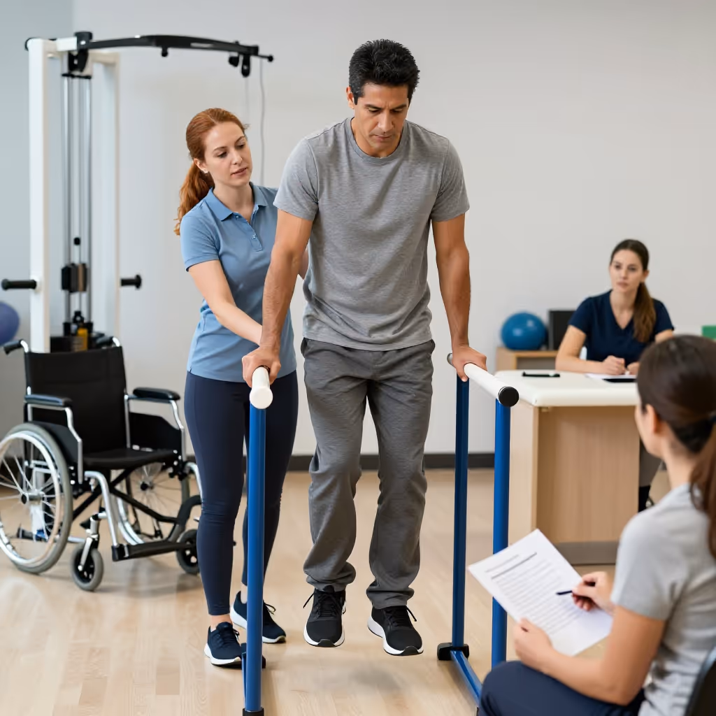 Visual example for rehabilitieren: rehabilitieren