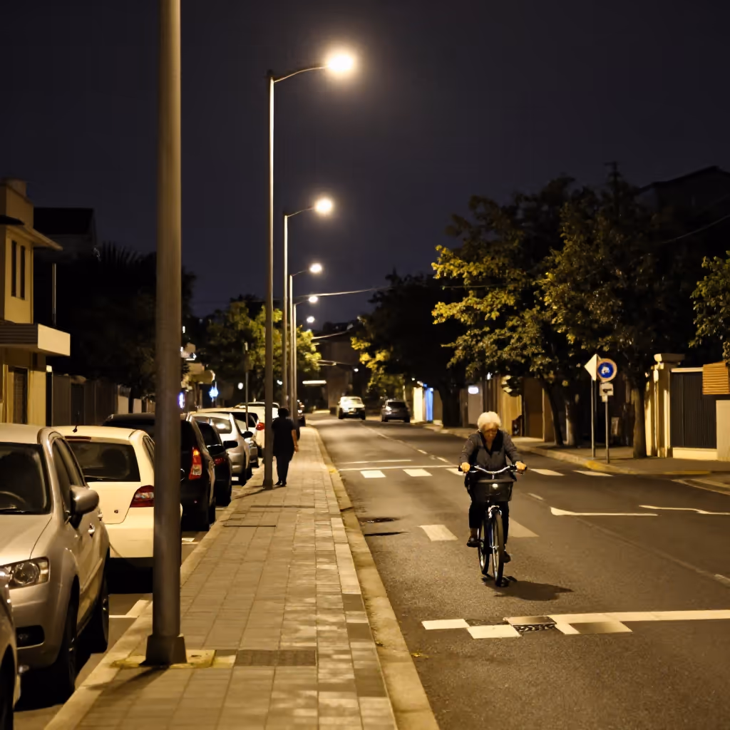 Visual example for Strassenbeleuchtung: die Strassenbeleuchtung