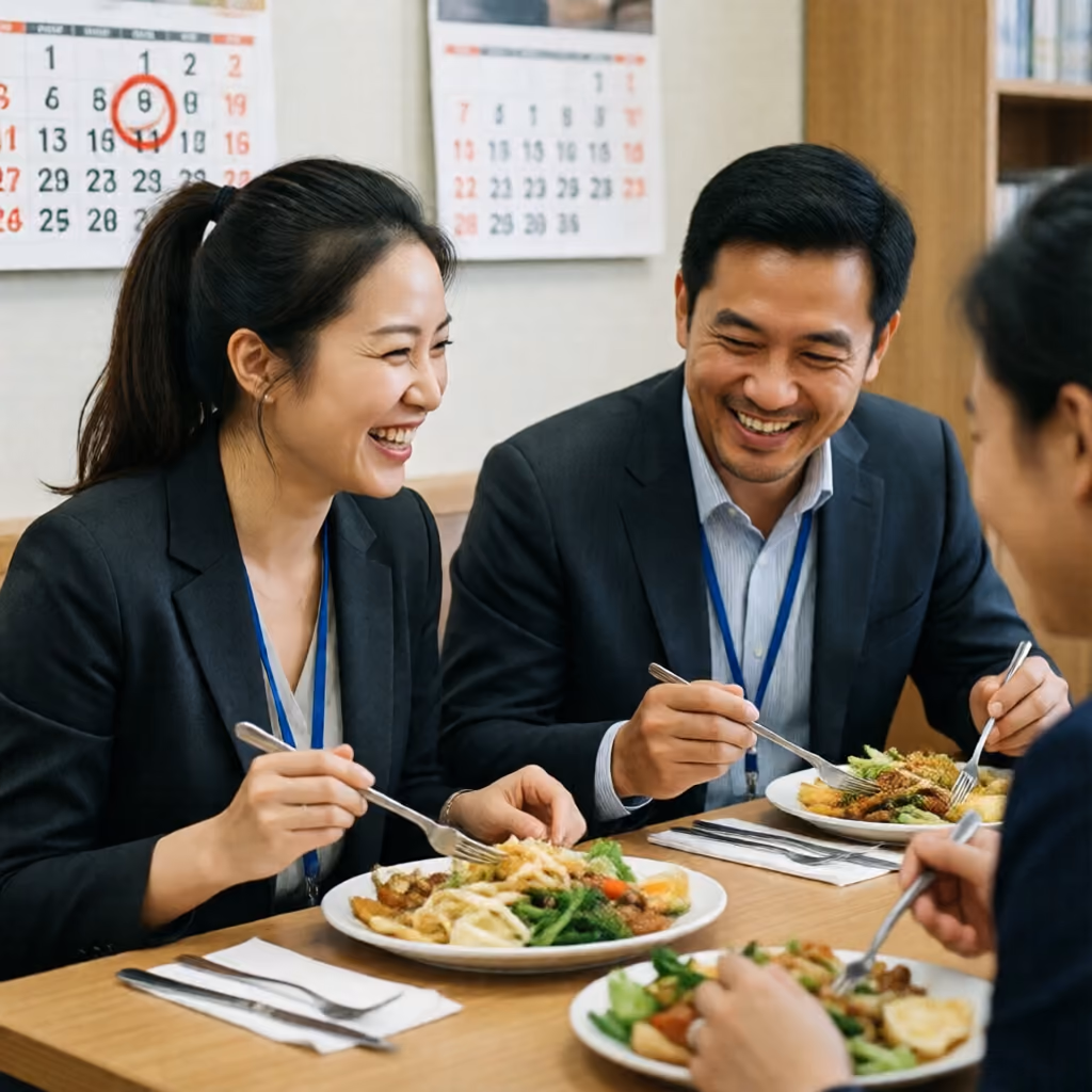Visual example for ab: ab und zu
